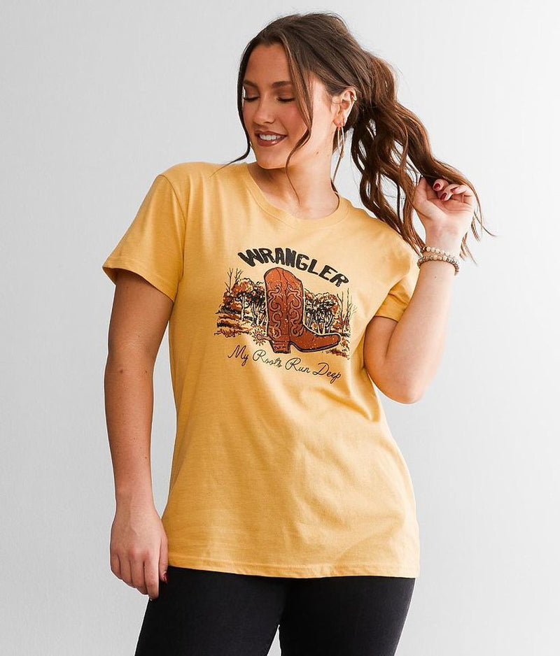 Wrangler Tee Roots Run Deep