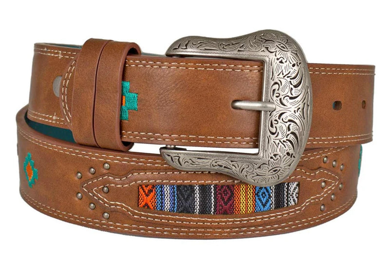 CatchFly Aztec Women's Embroidery Belt