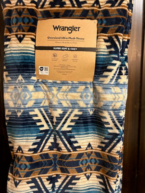 Wrangler 60 X 70 Oversize Plush Blanket