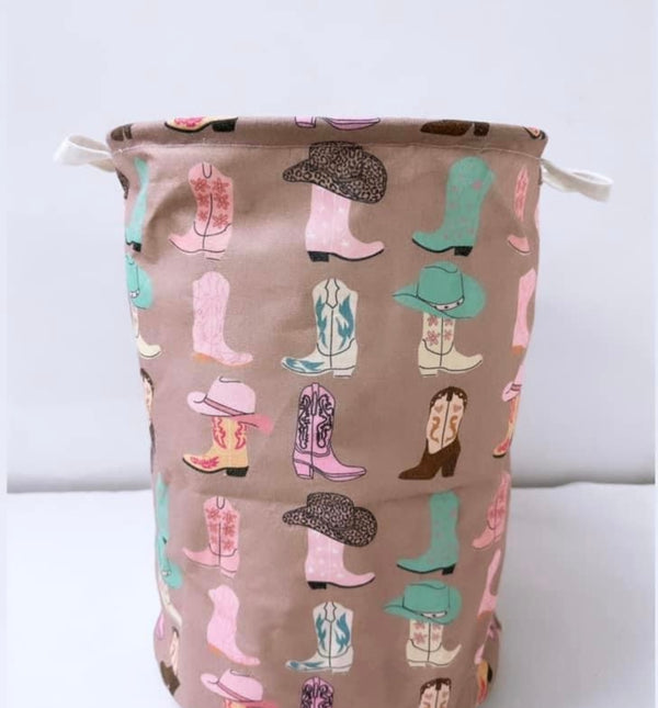 Western Clothes Collapsible Laundry Hamper