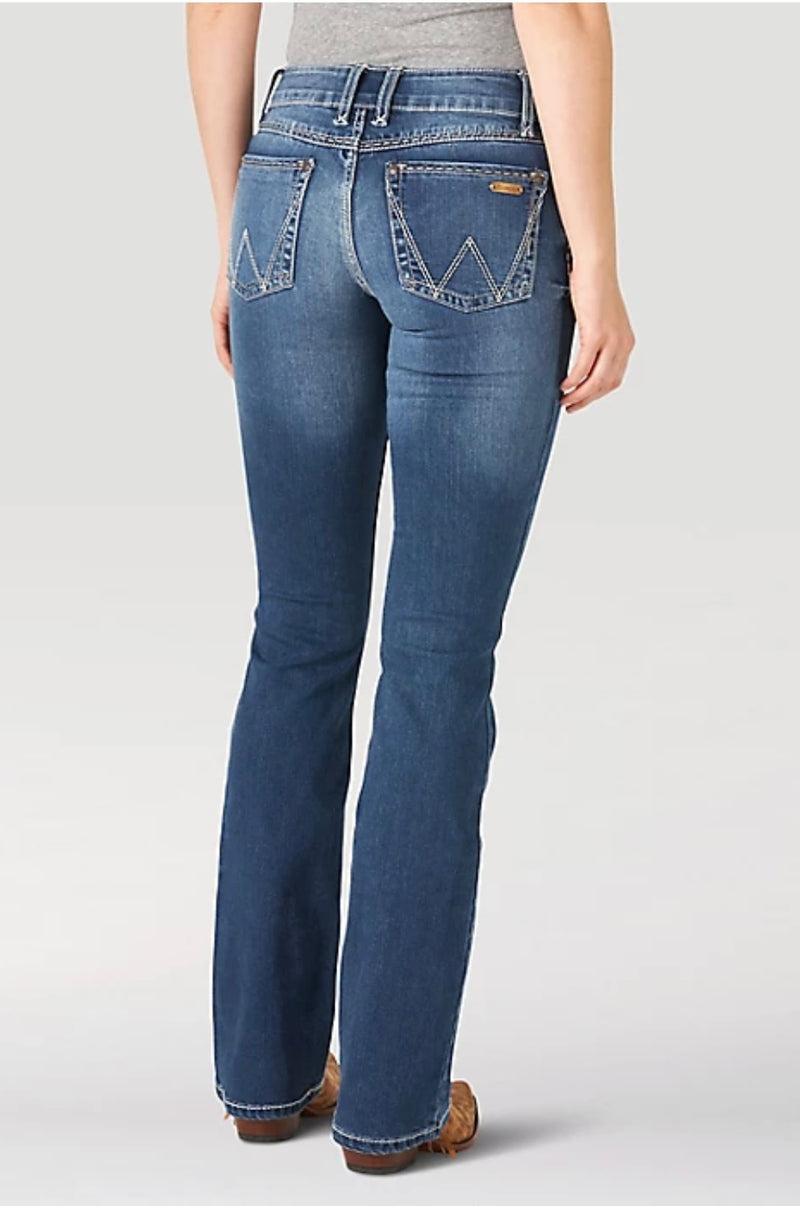 Wrangler Women's Retro Mae JD Wash Jeans