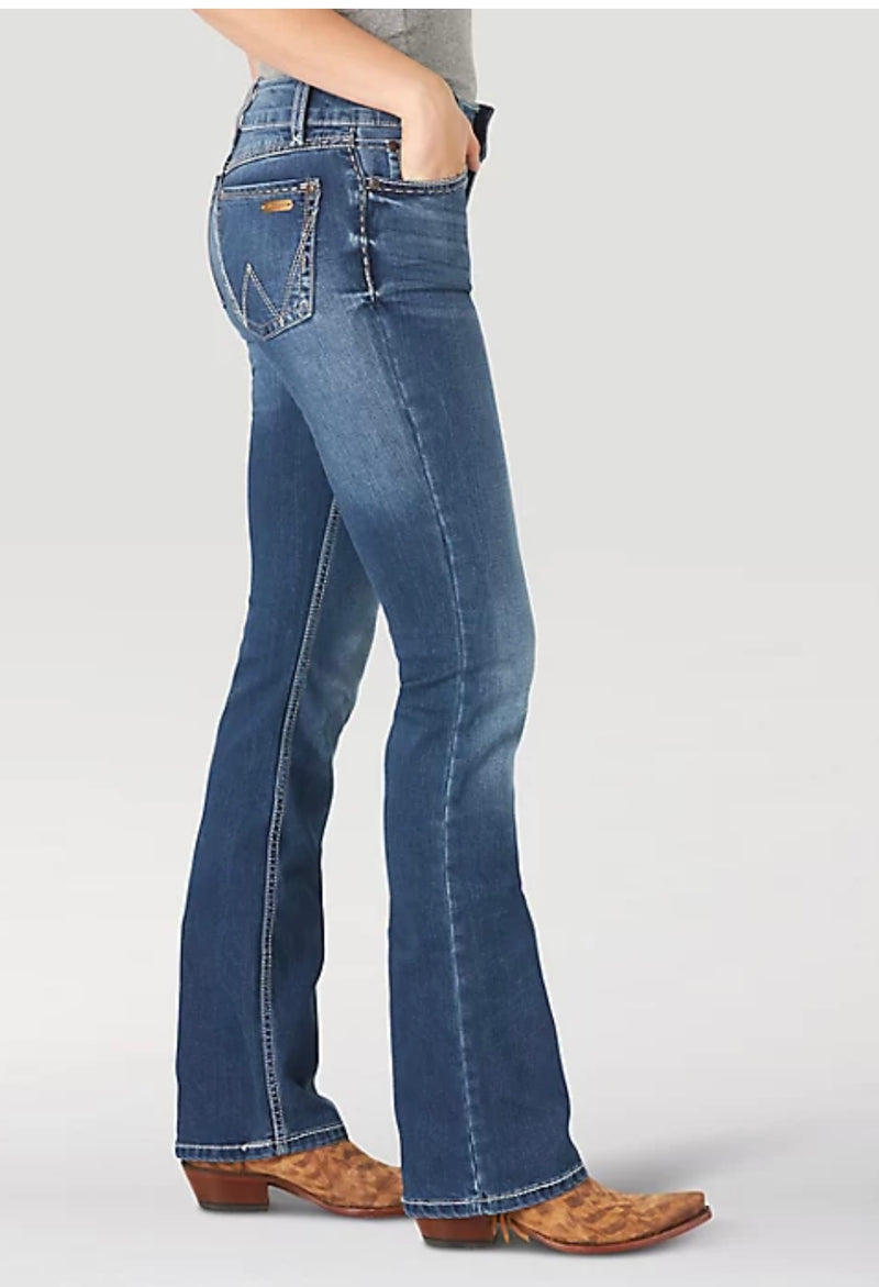 Wrangler Women's Retro Mae JD Wash Jeans