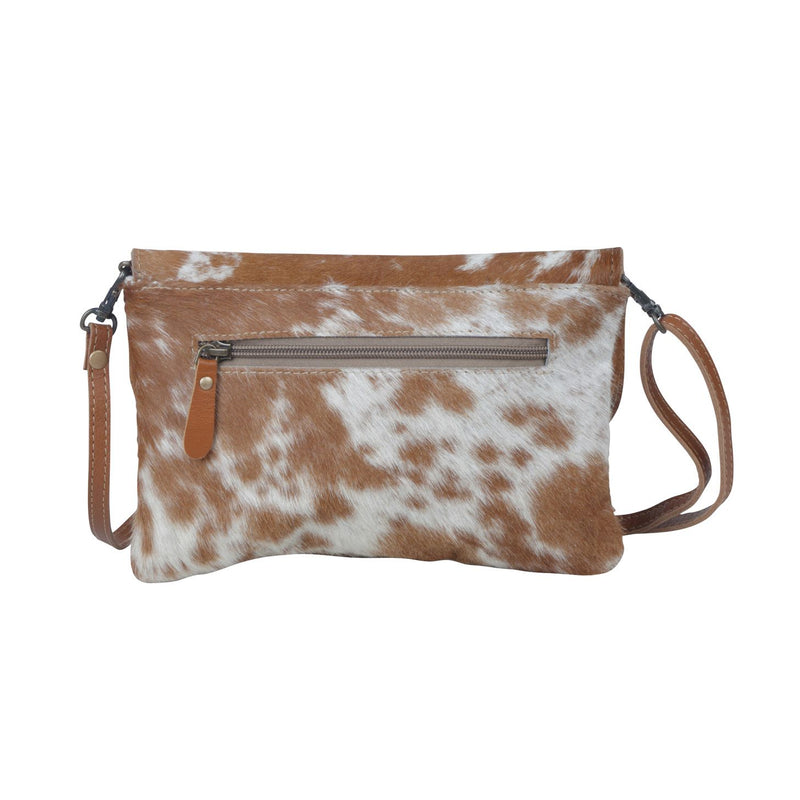 Brown Shells Hand-Tooled Bag Myra