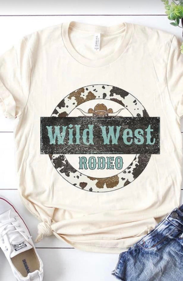 Wild West Rodeo Top Tees