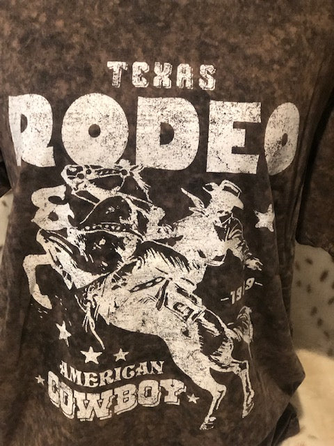 American Cowboy Zutter Texas Rodeo Tee