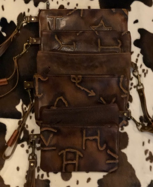 Hide Junkie Branded Wristlets Leather