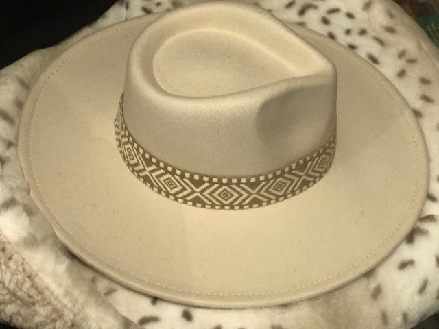 Ivory Fedora Cowboy Hat