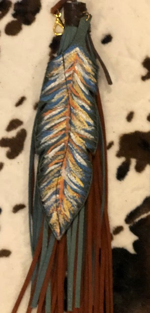 Hide Junkie Large Feather Dangle