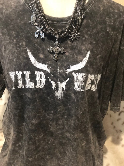 Zutter Wild West Graphic Tee Shirt